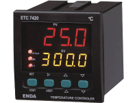 Enda ETC7420 230 PID Temperatuurregelaar Pt100, J, K, T, S, R Relais 2 A, SSR (l x b x h) 101 x 72 x 72 mm