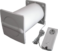 Wallair N37217 Energiebesparende muurdoorvoer Kunststof Geschikt voor buisdiameter: 150 mm