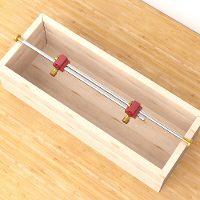 ENJOYWOOD 3 In 1 Modulaire Barklempositiebepalingskompasgereedschap voor houtbewerking, te gebruiken als inbouwhoek  / b