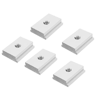 Geniet van WOOD 5 stuks M6/ M8 T Slot moer T Track Schuifmoer voor Houtbewerking Tool Slot Bevestigingsmiddel