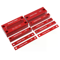 ENJOYWOOD Metrische Inch Houtbewerkingsinstelblokken Hoogtemeter Precisie Aluminiumlegering Instelstangen voor Router en