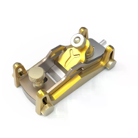 ENJOYWOOD Mini Blokschaver Aluminiumlegering Handschaver Houtbewerkingsgereedschap voor Fijn Schaven, Facetteren en Teno