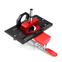ENJOYWOOD Verborgen Scharniermal Standaardformaat Duurzame Nauwkeurige Aluminiumlegering Snelle Clip Scharniergatboormal