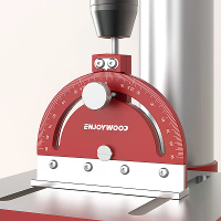 ENJOYWOOD Verstelbare Multikantel Precisie Boormachine Protractorgids Vierkant voor Boormachine Tafel