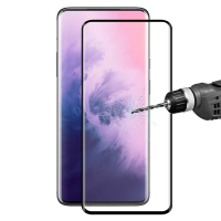 Enkay 0.26Mm 9 Hardheid 3D Gebogen Volledig scherm Heet buigen Gehard glas Screenprotector voor OnePlus 7 Pro / OnePlus