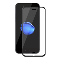 Enkay 0.2Mm 6D Gebogen Rand Zachte TPU Gehard Glas Schermbeschermer voor iPhone 7/iPhone 8