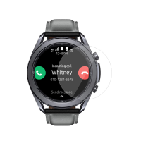 ENKAY 2PCS HD Antikras schermbeschermer voor Samsung Galaxy Watch 3 Smart Watch