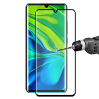 Enkay 3D Curved Edge 9H Anti explosie Volledige dekking Gehard glas Screenprotector voor Xiaomi Mi Note 10 / Xiaomi Mi N