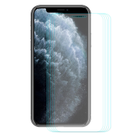 Enkay 5 stks 9 H 0,26 mm 2,5D gebogen volledige dekking Gehard glas Screen Protector voor iPhone 11 Pro Max / iPhone XS