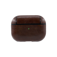 Bakeey Luxe PU leer schokbestendige oortelefoon opbergtas met anti verloren touw en sleutelhanger voor Apple Airpods 3 A
