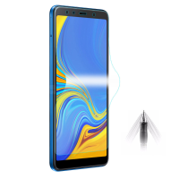 Enkay Hydrogel TPU Displayfolie voor Samsung Galaxy A7 2018 3D gebogen rand Full Screen Cover Film