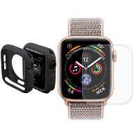 EnkayTPUWatchCover+3D gebogen rand Hot buigen Watch Screen Protector voor appel Watch Seri