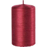 Cilinderkaars/stompkaars   rood   6 x 10 cm   25 branduren   sfeerkaarsen   kaarsen