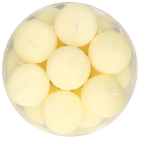 Enlightening Candles Drijfkaarsen   28x stuks   ivoor wit   ca 4 branduren   dia 5 cm   sfeerkaarsen