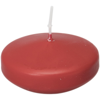 Enlightening Candles Drijfkaarsen   8x stuks   rood   ca 8 branduren   geurloos   Dia 8 cm   groot