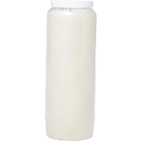 Grafkaars/gedenklicht   Wit   20 cm   216 branduur   9 dagen