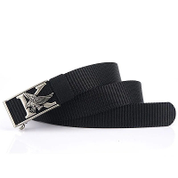 ENNIU 125cm Heren Tactische Nylon Riem Verstelbare Luxe Adelaar Metalen Automatische Gesp Canvas Riemen Casual Sport Rie