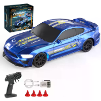 ENOZE 8500 8501 1/43 2.4G 4WD RTR Volle Schaal Mini Drift RC Auto LED Lichten Bureau Voertuigmodellen
