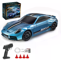 ENOZE 8502 8503 1/43 2.4G 4WD RTR Volledige schaal Mini Drift RC Auto LED Lichten Bureauvoertuigen Modellen
