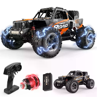 ENOZE 9208E/208E RTR 1/10 2.4G 4WD 40km/u/60km/u Geborsteld/Borstelvrij RC auto Volledig proportioneel LED licht Hoge sn