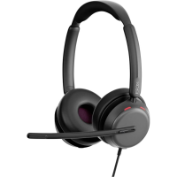 EPOS IMPACT 860T ANC On Ear headset Kabel Stereo Zwart Headset Telefoon