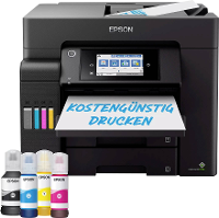 Epson EcoTank ET 5805 Multifunctionele printer Inkjet Kleur A4 Printen, scannen, kopiëren, faxen Inktbijvulsysteem, USB, WiFi