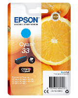 Epson Inktcartridge 33 Origineel Cyaan C 13 T 33424012