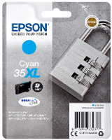 Epson Inkt T3592, 35XL Origineel Cyaan C13T35924010