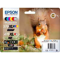 Epson Multipack 6 colours 378XL / 478XL Claria Photo HD Ink inkt