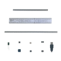 EQKIT AUL 50 Akoestische Niveaumeter Kit DIY Voice Control Lamp Audio Spectrum 2x50 segment LED licht
