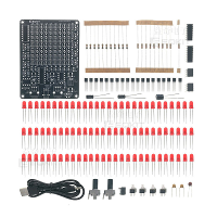DC5V 9V LED Chaserr DIY Kit LED Tracking Light DIY Onderdelen Elektronische Productie Kit