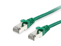 Equip 605547 RJ45 Netwerkkabel, patchkabel CAT 6 S/FTP 0.50 M Groen Vergulde steekcontacten 1 stuk(s)