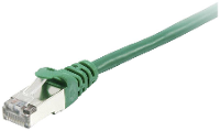 Equip 605549 RJ45 Netwerkkabel, patchkabel CAT 6 S/FTP 20.00 M Groen Vergulde steekcontacten 1 stuk(s)
