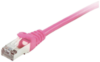 Equip 605589 RJ45 Netwerkkabel, patchkabel CAT 6 S/FTP 20.00 M Pink Vergulde steekcontacten 1 stuk(s)