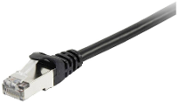 Equip 605599 RJ45 Netwerkkabel, patchkabel CAT 6 S/FTP 20.00 M Zwart Vergulde steekcontacten 1 stuk(s)