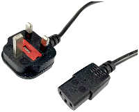 Equip Stroom Aansluitkabel 2 m Zwart
