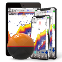Erchang F68 Draadloze Visvinder Diepte Echo Sounder Draagbare Sonar Dubbele Frequentie Transducer Visvinder