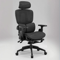Ergonomische Bureaustoel Hoge Rug Mesh Draai Bureaustoel met Verstelbare Lendensteun Computer Gaming Stoel voor Kantoor
