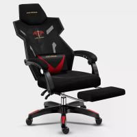 Ergonomische Gaming stoel met voetensteun 155° achteroverhelling Ademend mesh Hoge rug Computer bureau stoel SGS Klasse