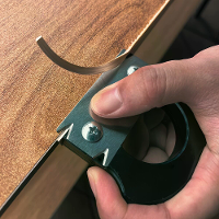 Ergonomische Houtbewerkingsrandafwerker Handheld Plane voor Gladde Randen, Velling & Ontbramen Tool met Comfortabele Gri