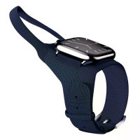 Ergonomische nylonband voor Apple Watch Ultra 2 42/44/45/46 mm Outdoor Cycling Sports ademende band