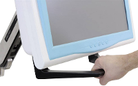 Ergotron Monitor handgreep Geschikt voor serie: Universeel Zwart