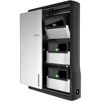 Ergotron Zip12 Charging Wall Mount Storage Cabinet oplaadstation