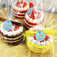 Eric Squishy Cuteyard Jumbo Strawberry Cake Slow Rising Original Packaging Collection Gift Decor