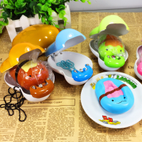 Eric Squishy Pokebean Slow Rising Hard Case Pop Out Bean Kawaii Cute Charm Collection Gift Decor Toy