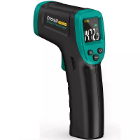 Erickhill Rookmax Infraroodthermometer  50℃ tot 800℃ Non contact Laser Temperatuurgun voor Keuken BBQ Automotive HVAC