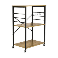 ERRO Serveerwagen   keukentrolley   60x40x89 cm