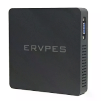 ERVPES B20E Mini PC Intel Pentium Gold 6500Y 8GB RAM 128GB Opslag Windows 11 4K HD Dubbele Scherm Uitgang Mini Computer
