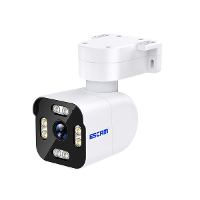 ESCAM PT303 3MP WiFi IP Alarm Camera Draadloze Kleuren Nachtzicht Menselijke Detectie Tweewegs Audio IP66 Hoorbaar Alarm