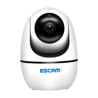 ESCAM PVR008 H.265 Auto Tracking PTZ Pan/Tile Camera 2MP HD 1080P Draadloze Nachtzicht IP camera